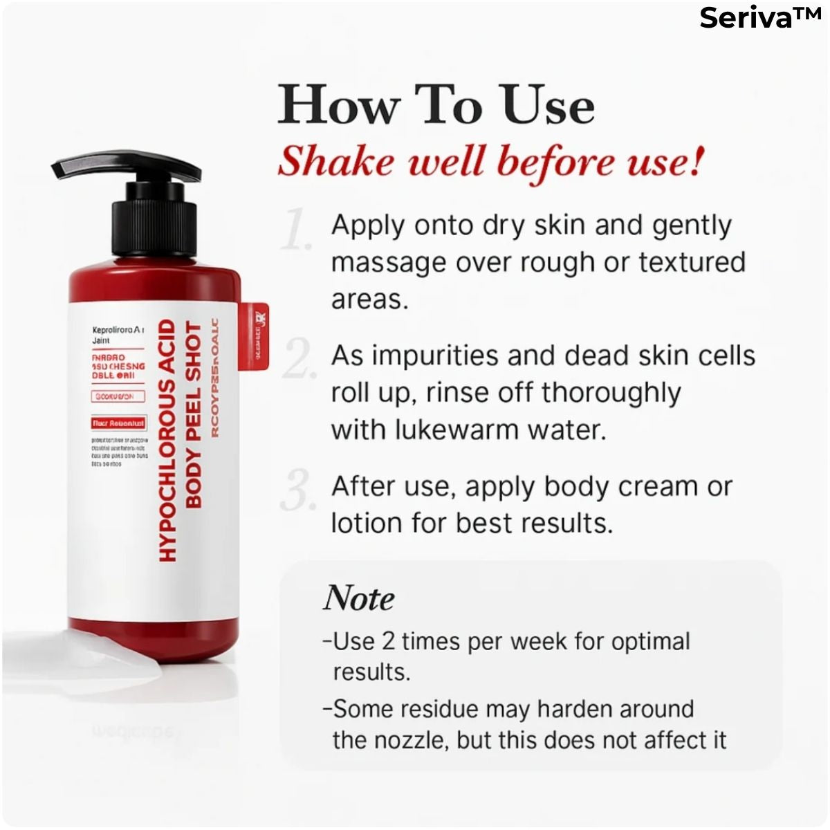 Seriva™ Hypochlorous Acid Peel Shot Set